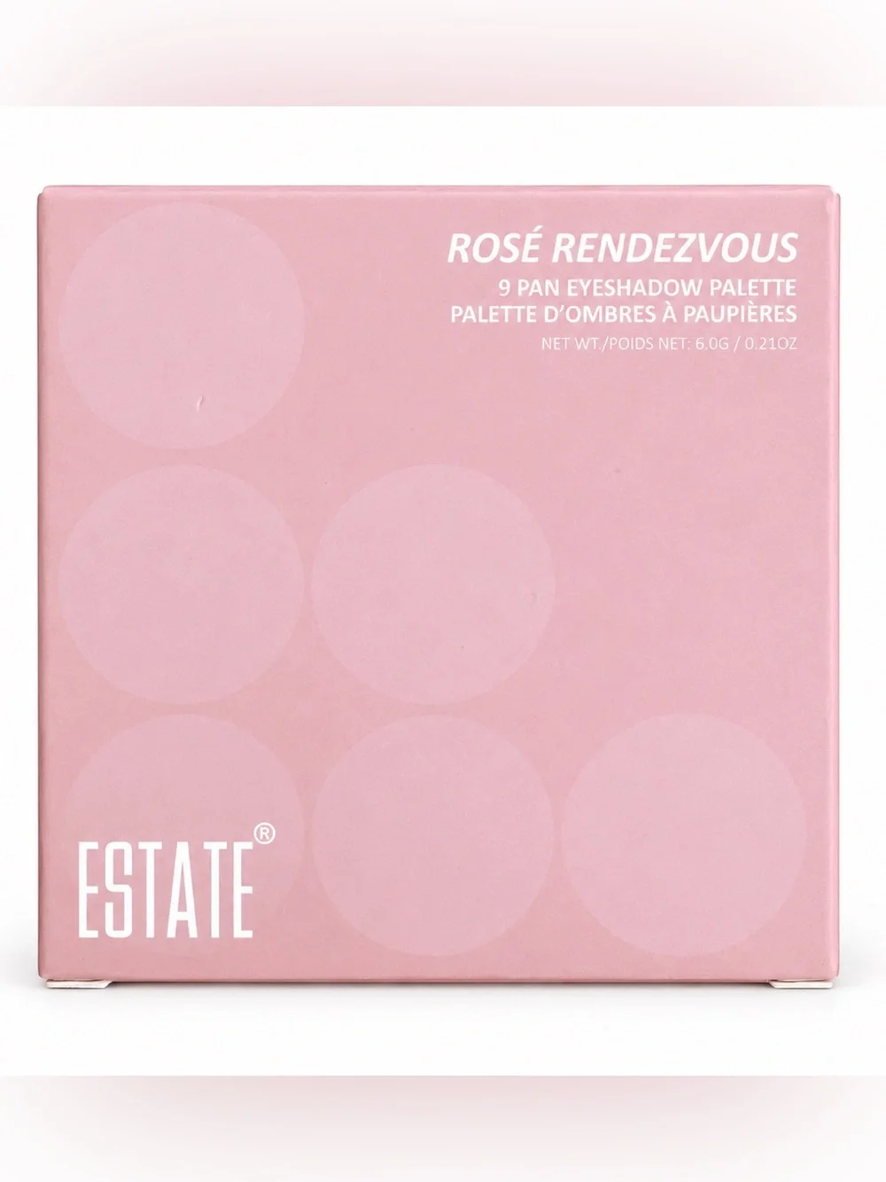 ESTATE COSMETICS Rose Rendezvous Eyeshadow Palette 6g BRAND NEW IN BOX